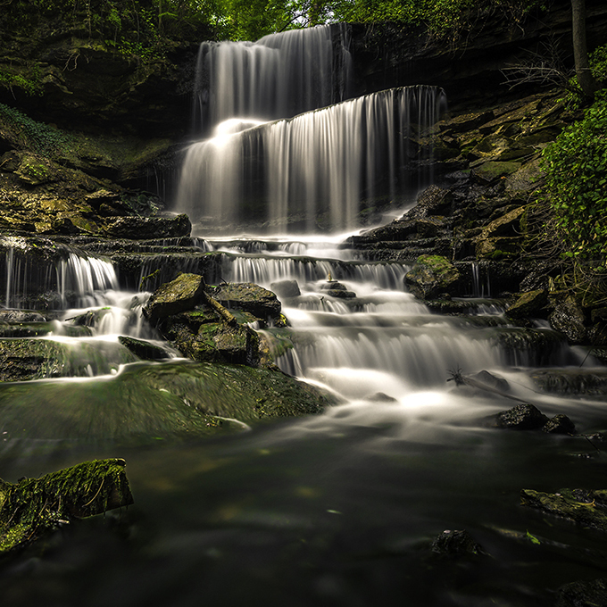 West Milton Cascades Waterfall